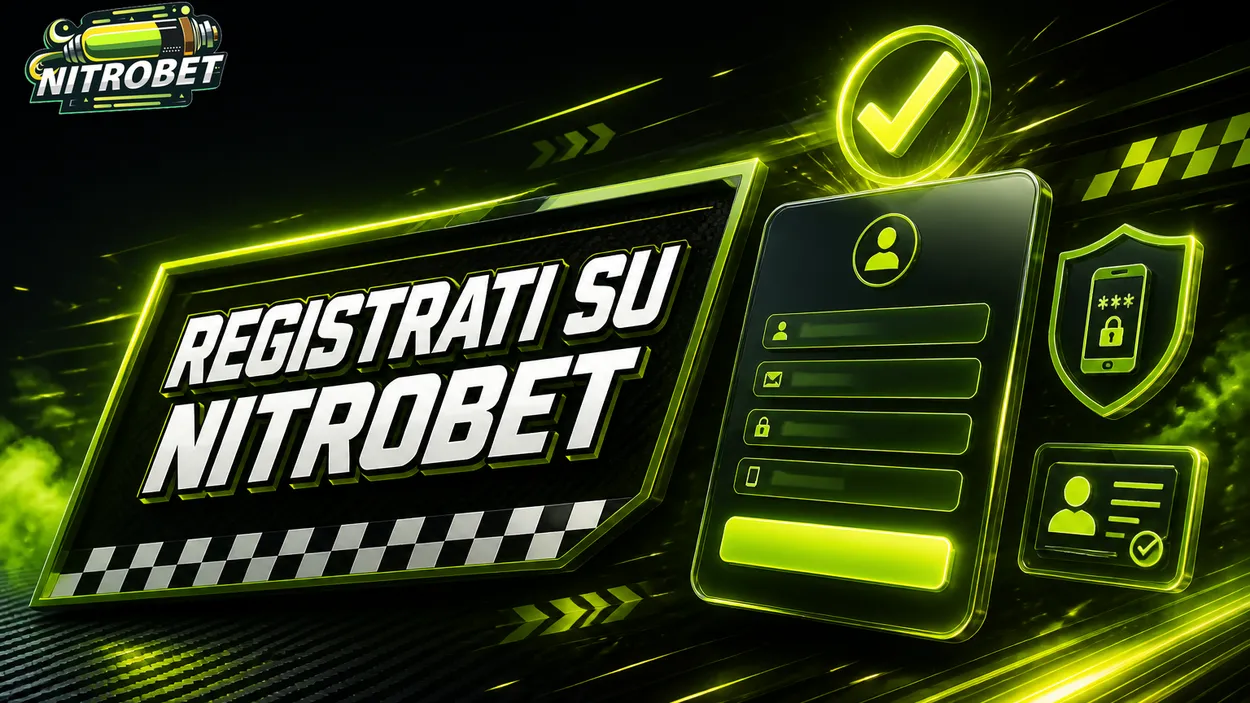 Come registrarsi su Nitrobet